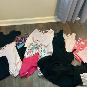 Girls dance & gymnastics leotard